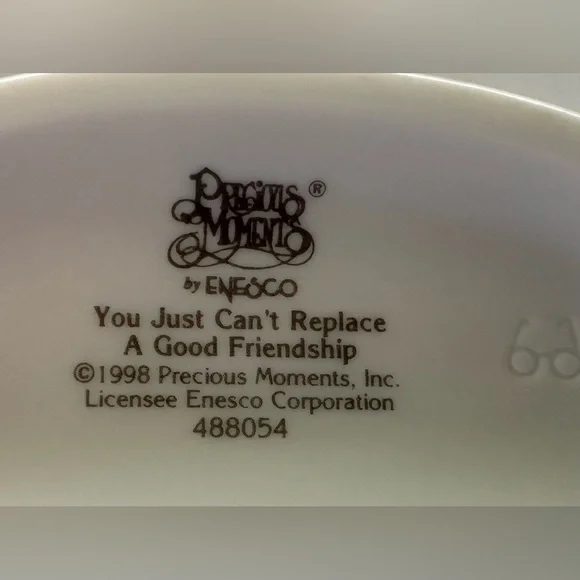Vintage 1998 Precious Moments “You Just Can’t Replace A Good Friendship” - Picture 14 of 14